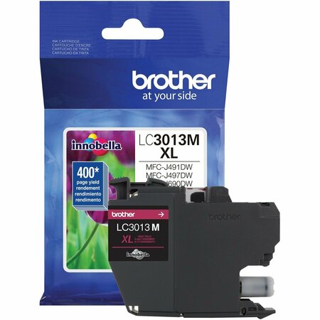 BROTHER INTERNATIONAL High Yield Magenta Ink Cartrid LC3013M